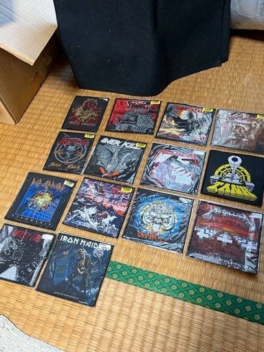 ヘヴィメタル パッチ　ワッペンコレクション １４枚セット