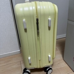 多機能キャリーケース、カバー付きの画像