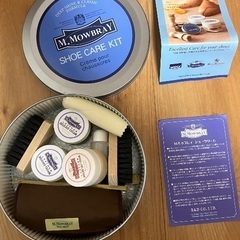 【未使用品】M.MOWBRAY（M.モゥブレイ）　シューズケアキット