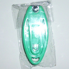 【送料無料】 楕円形 爪切り アクアライトブルーの画像