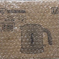電気ケトルアイリスオーヤマ【新品】　　　　　　　の画像
