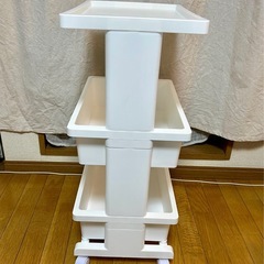 【あげます】ニトリ　キッチンワゴンの画像