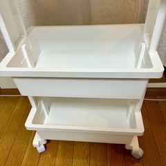 【あげます】ニトリ　キッチンワゴンの画像