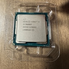 【動作品】Intel Core i5-9600KF