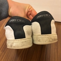 #JIMMYCHOO#ジミーチュウ#レザー#ローカットスニーカーの画像