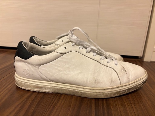 #JIMMYCHOO#ジミーチュウ#レザー#ローカットスニーカー