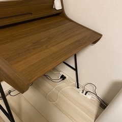 【美品】ニトリ　コンパクトPCデスク　机の画像