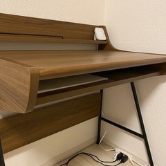 【美品】ニトリ　コンパクトPCデスク　机の画像