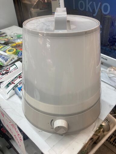 ☆中古￥1,500！プラマイゼロ　加湿器　家電　2015年製　XQE-X010(W)型　【BA002】