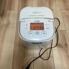 タイガー tacook JKU-A551 IH炊飯ジャー 3合の画像