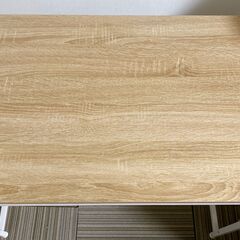 M311  ラック付きデスク  パソコンデスク  作業デスク ライトナチュラルの画像