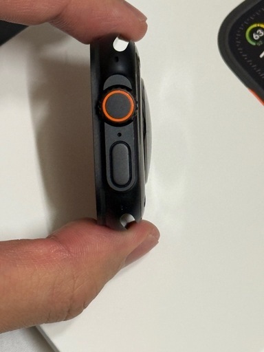 Apple Watch Ultra 2ブラック ミラネーゼループ Mサイズ　Applecare+ 付き
