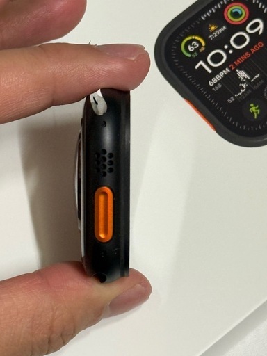 Apple Watch Ultra 2ブラック ミラネーゼループ Mサイズ　Applecare+ 付き