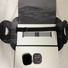 Apple Watch Ultra 2ブラック ミラネーゼループ...