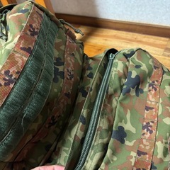 駐屯地で購入した迷彩リュック。自衛隊の時に使用してました