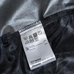 【美品】MIZUNO GOLF ミズノゴルフ レインウェア 袖着脱 撥水 ゴルフウェア ウインドブレーカー サイズL ブラックの画像