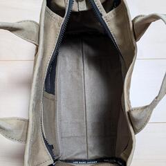 MARC JACOBS マークジェイコブス トートバッグ バッグ キャンバス カーキ グリーンの画像