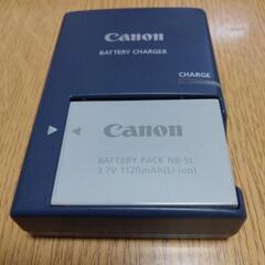 canon  NB--5L 、電池充電器セット、1/07、あげます