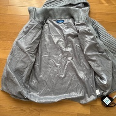 メンズ　ニットのダッフルコート
の画像