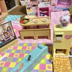 リカちゃん　チャイムでピンポーンかぞくでゆったりさん　リカちゃんハウスの画像