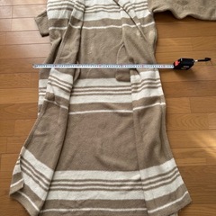 ロングニットカーディガンの画像