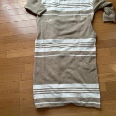 ロングニットカーディガンの画像