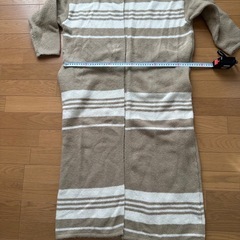 ロングニットカーディガンの画像