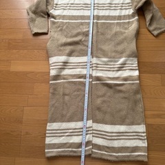 ロングニットカーディガン
