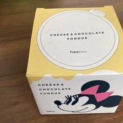 Francfrancミニーちゃんチョコレート、チーズフォンデュ