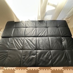 【1週間限定0円！】ソファベッド(黒)