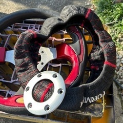 社外ステアリングの画像