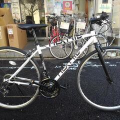 中古自転車３３４１　前後タイヤ新品！　クロスバイク　７００×２８...