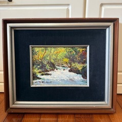 11.「奥入瀬の夏」髙橋一善 油絵