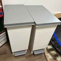 【お話中】ゴミ箱 45L 2つセット 足踏み開閉