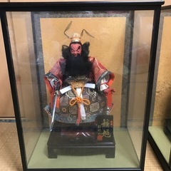 久月　五月人形　鍾馗さま、天武天皇