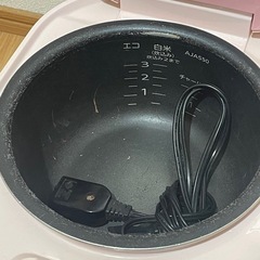 炊飯器　3号炊きの画像