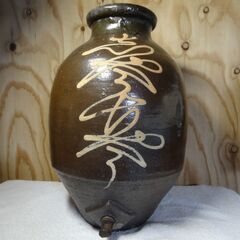 アンティーク　しょうゆ甕　酒徳利　美品