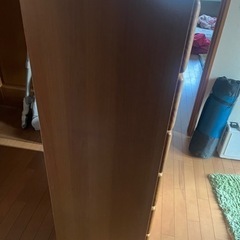 木製タンス7段　　　の画像