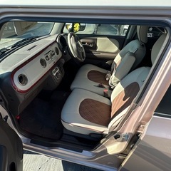 最上級グレード！！お洒落可愛いラパンショコラ！！女の子に大人気のシャンパンピンク！！低走行距離！！車検付き諸費用込みで即納車可能！！の画像