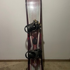 winterstick 159cmとスノーボードとサロモンのバインディング