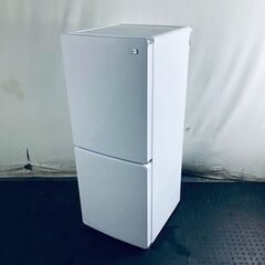 ID:k555015 ハイアール Haier 冷蔵庫 一人暮らし 中古 2021年製 2ドア 148L ホワイト ファン式 右開き JR-NF148B(W)  【リユース品：状態B】【送料無料】【設置費用無料】