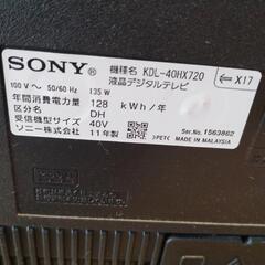 ★ＳＯＮＹ 液晶テレビ
KDL-40HX720 ★の画像