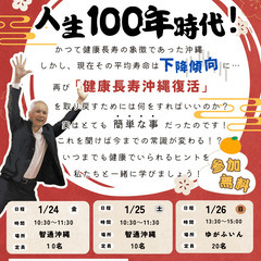 (名護)テーマ:人生100年時代