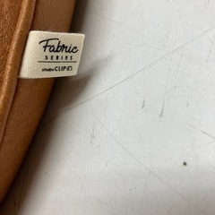 I2501-044 studio CLIP クッション 雪柄 ブラウン キズ汚れ有りの画像