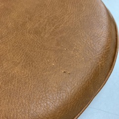 I2501-044 studio CLIP クッション 雪柄 ブラウン キズ汚れ有りの画像