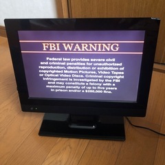 12インチDVD内蔵デジタルハイビジョンLEDテレビの画像