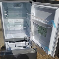 K【直接引取】2022年製 アクアノンフロン冷凍冷蔵庫 AQR-13M形 126L 2ドア 右開きタイプの画像