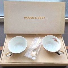 HOUSE&BESTカップアンドソーサーの画像