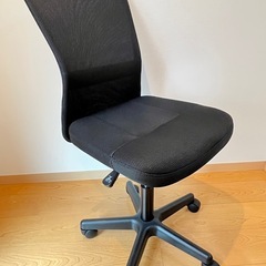 オフィスチェア、デスクチェア、黒