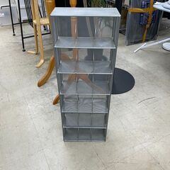 CDラック　No.754　グレー　メタル　棚　【リサイクルショッ...